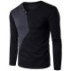 Men Active Basic T-shirt, color block