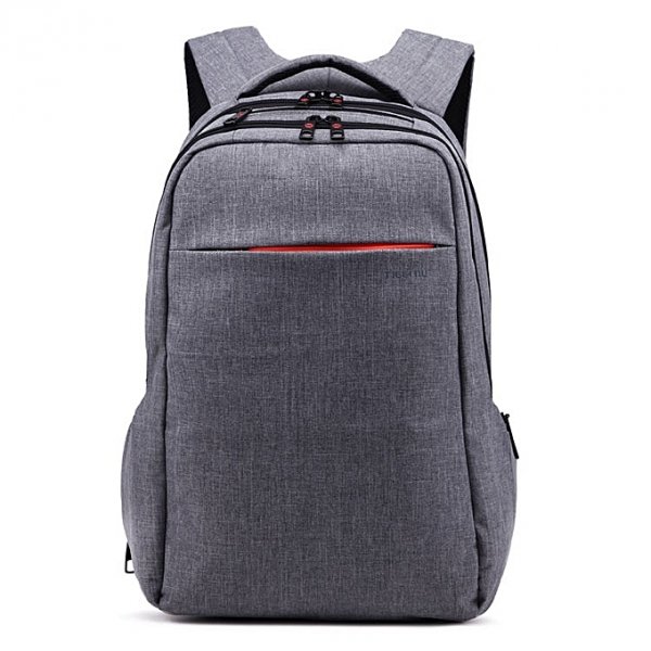 Elegant Backpack Male Waterproof Men Backpack Grey